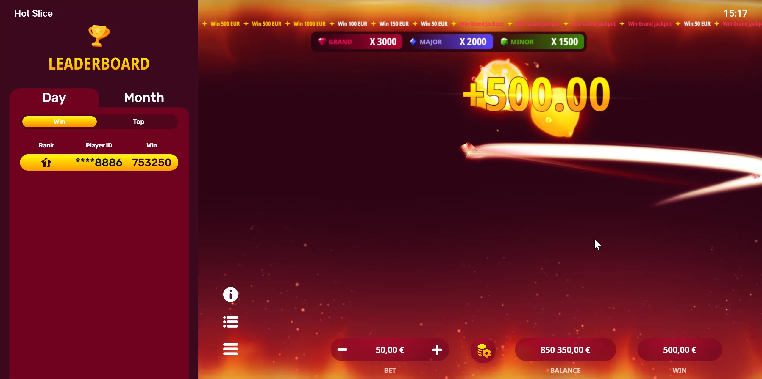 Hot Slice Golden Symbol